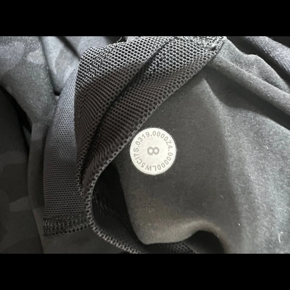 Lululemon On the Fly 7/8 Pant Incognito Camo Multi Grey - Picture 2 of 3